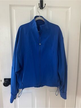 EUC Lululemon Relaxed define Jacket Cobalt Blue 2